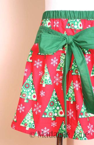 Holiday Bow Skirt :: Size 4t by Madaline Jane