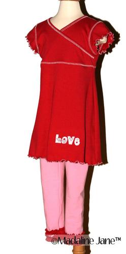 Love is... A Love You Dress and Leggings Sz 3/4 by Madaline Jane